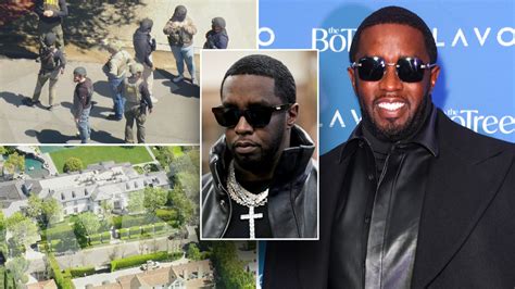 sean puffy combs house raided